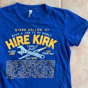 Gilmore Girls "HIRE KIRK" Tee